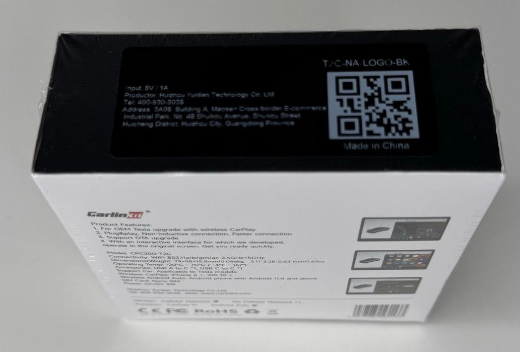 CAR PLAY ადაფტორი